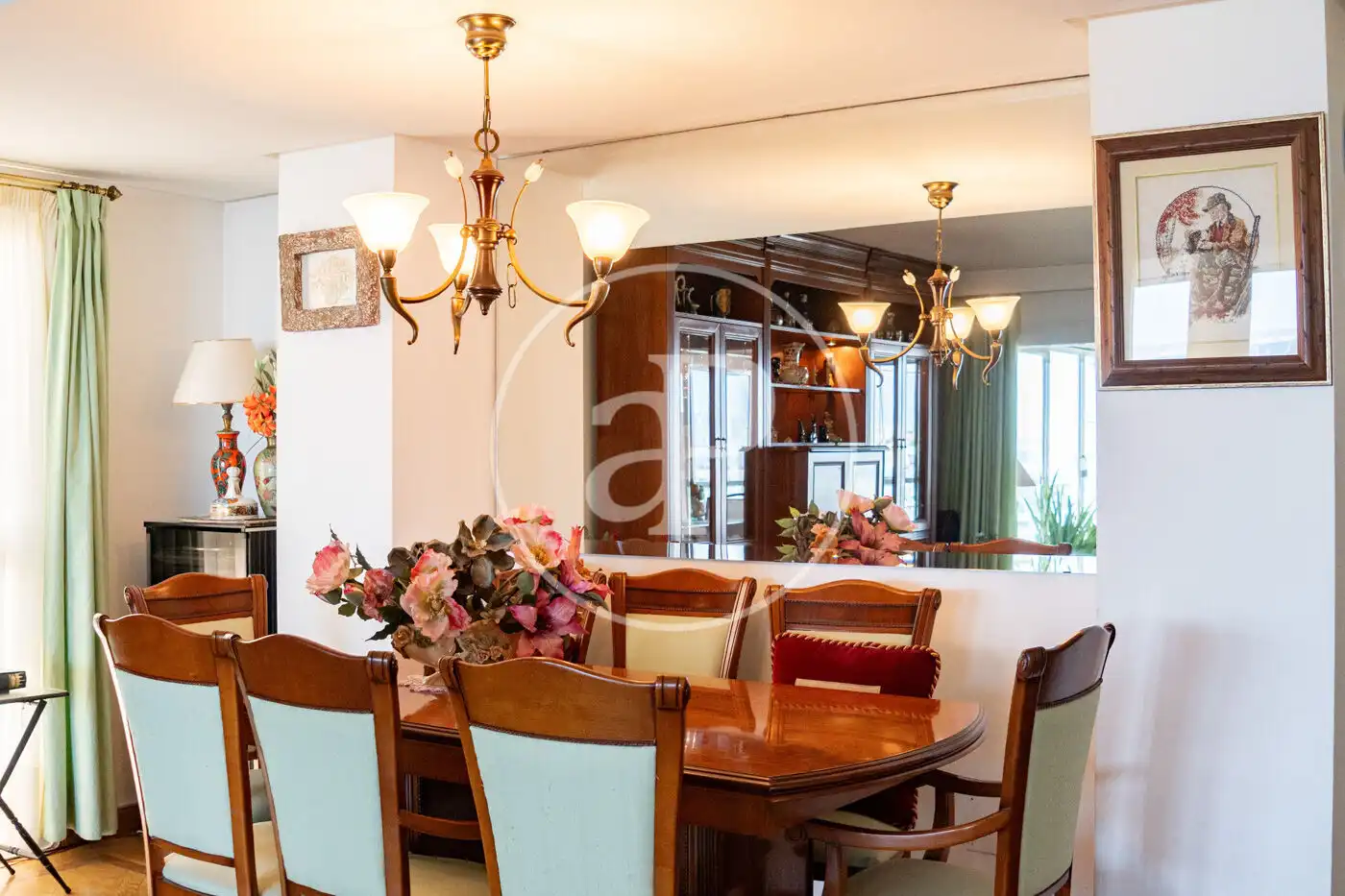 Dining room of Flat for sale in  Palma de Mallorca  with Air Conditioner, Heating and Private garden