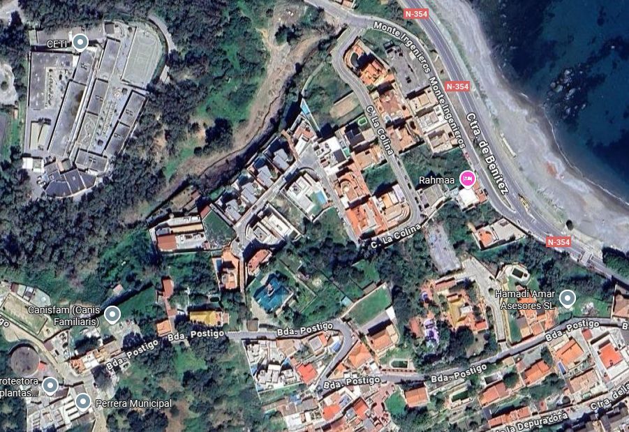 Exterior view of House or chalet for sale in  Ceuta Capital