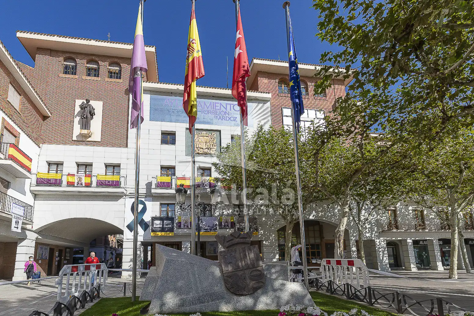 Vista exterior de Piso en venta en Torrejón de Ardoz con Calefacción, Parquet y Terraza