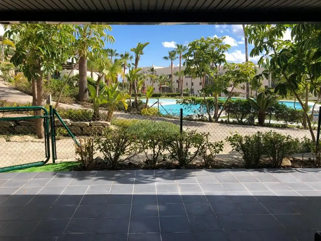 Jardín de Apartamento de alquiler en Benahavís con Aire acondicionado, Calefacción y Terraza