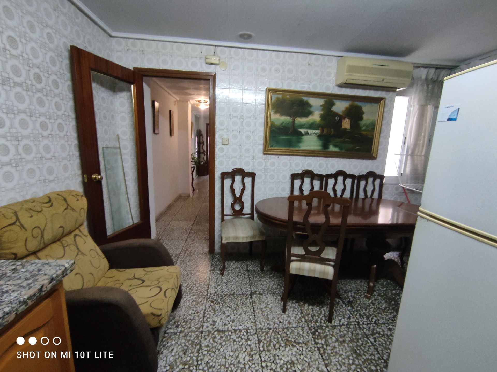 Dining room of Flat for sale in Elche / Elx  with Air Conditioner, Furnished and Washing machine