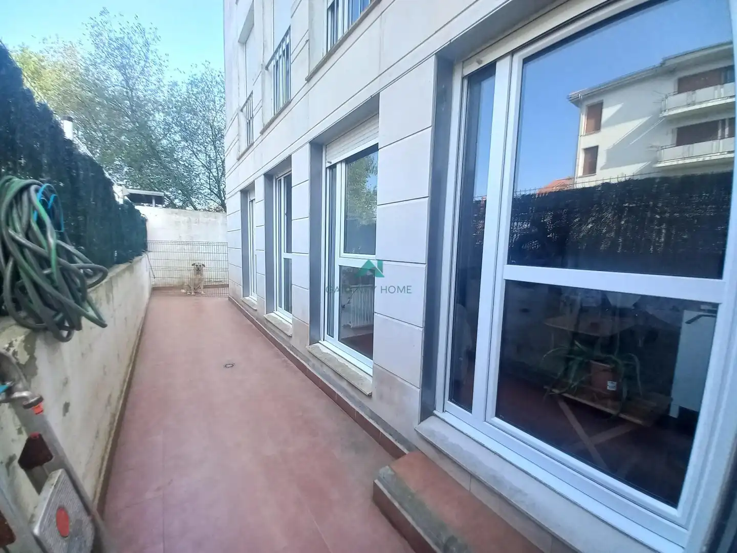 Vista exterior de Planta baja en venta en Bárcena de Cicero con Calefacción, Jardín privado y Parquet