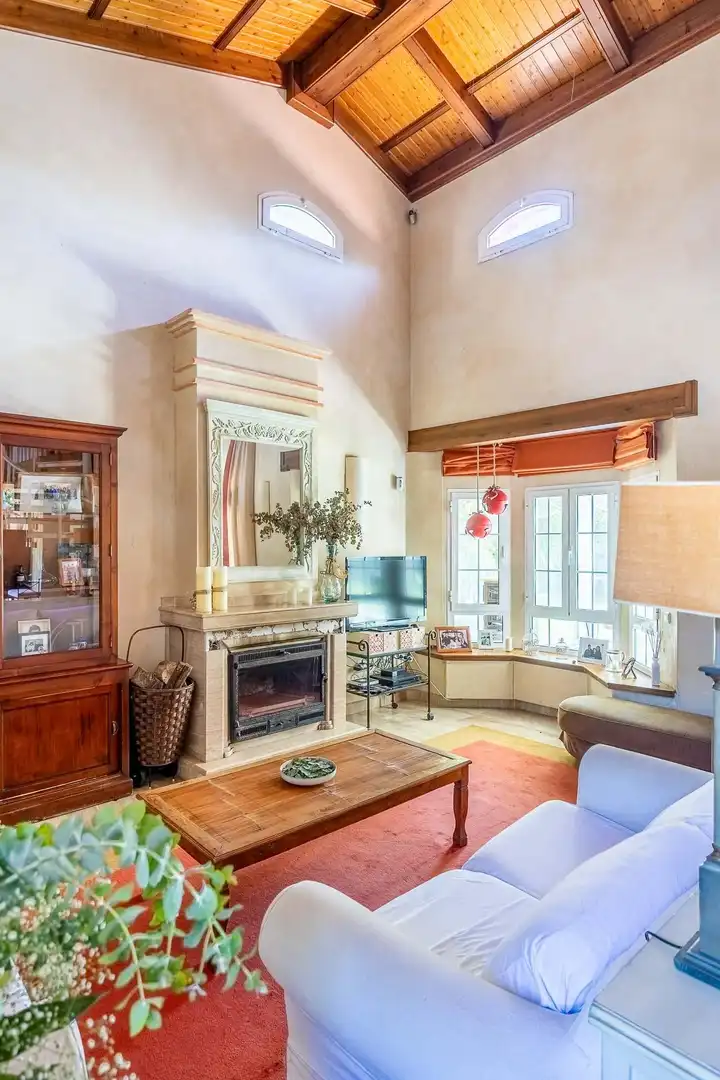 Living room of Houses for sale in Jerez de la Frontera  with Air Conditioner, Private garden and Terrace
