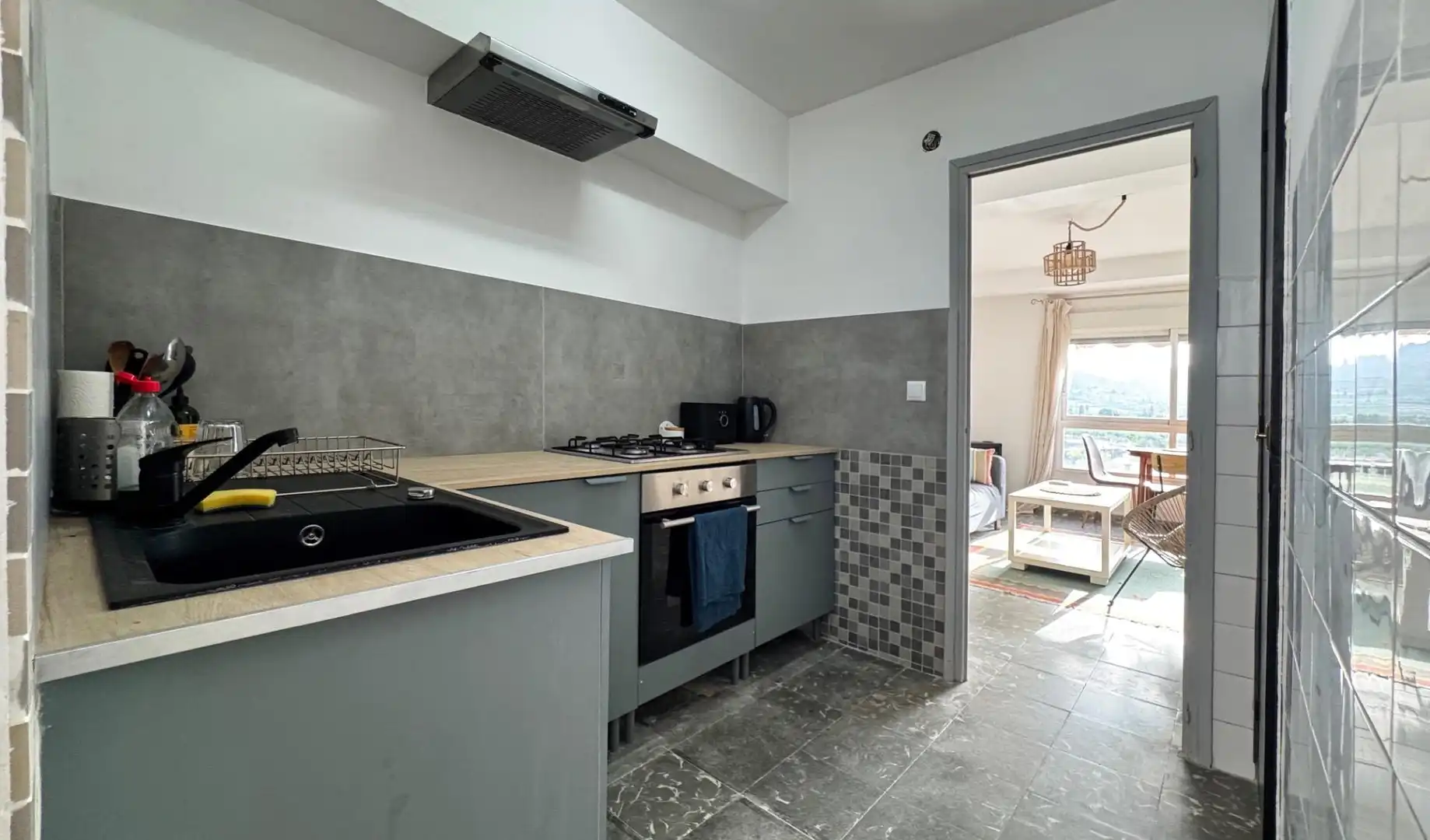 Cocina de Apartamento en venta en Pego con Aire acondicionado