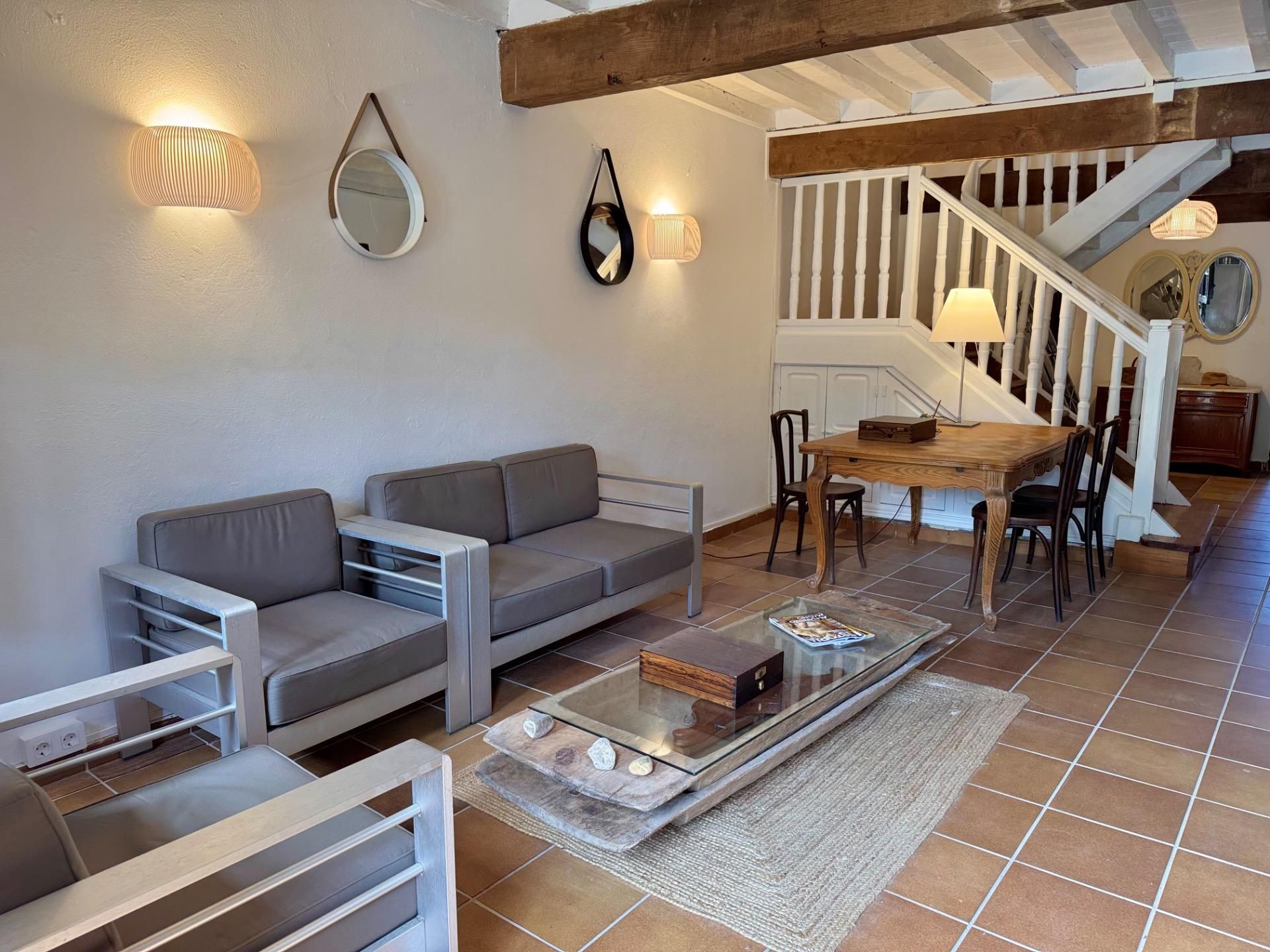 Living room of House or chalet for sale in Valdáliga  with Private garden and Balcony
