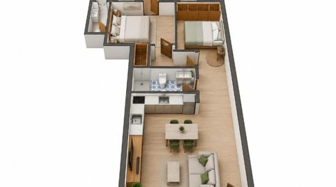 Foto 3 de Piso en venta en Paseo Europa, Poblenou, Pineda de Mar