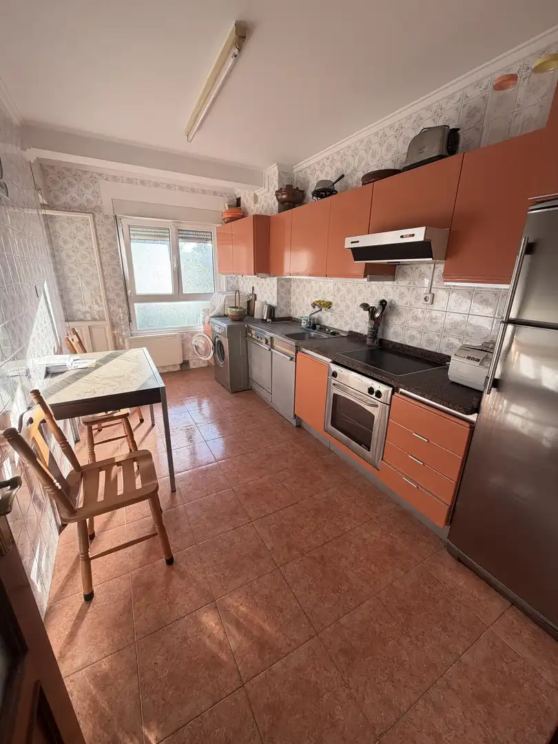 Cocina de Piso en venta en Castrillón con Jardín privado, Trastero y Amueblado