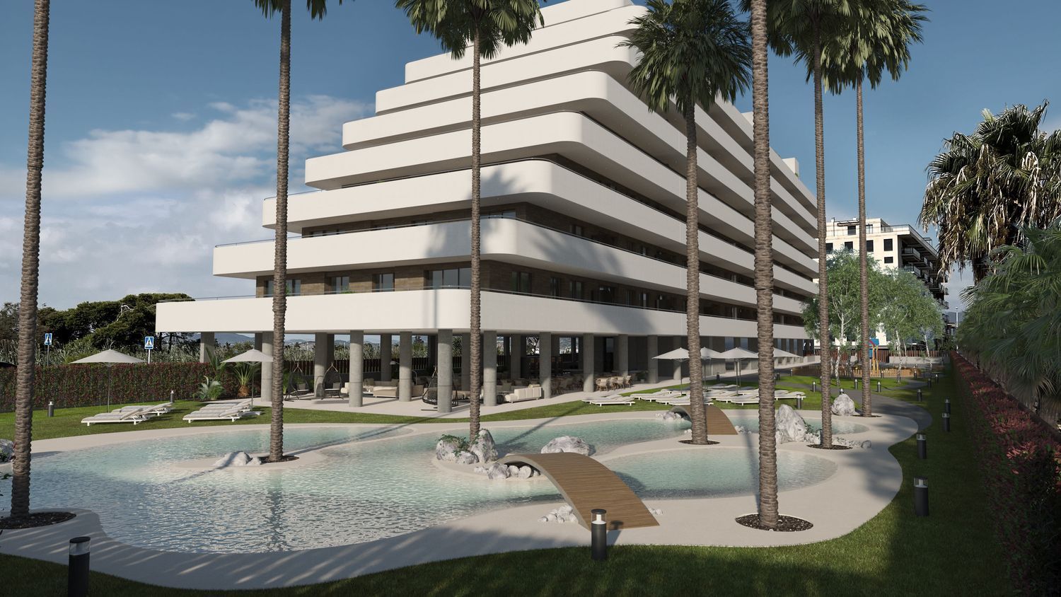 Exterior view of Apartment for sale in Moncofa  with Air Conditioner, Heating and Private garden