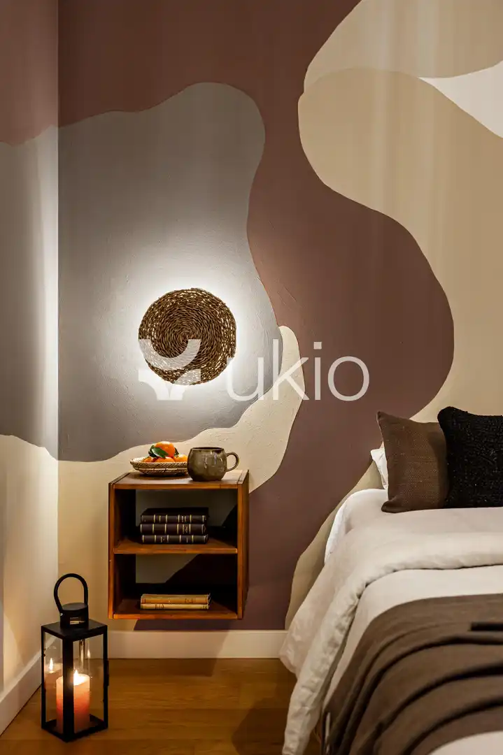 Habitación de Apartamento de alquiler en Barcelona con Aire acondicionado, Calefacción y Amueblado