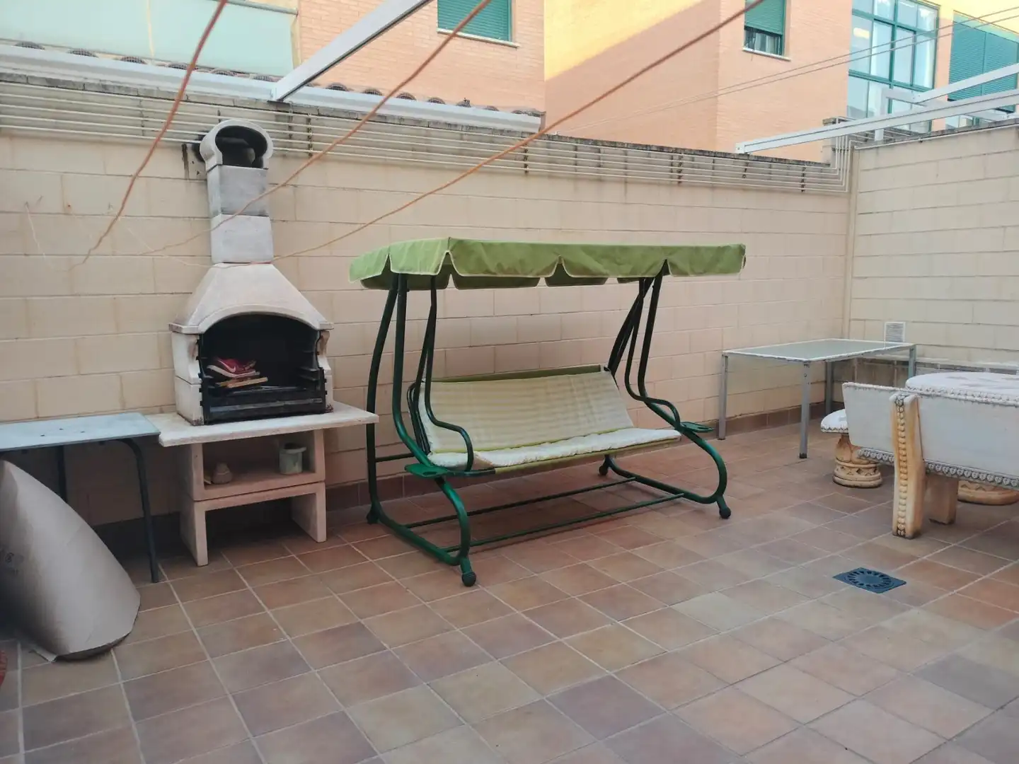 Terrassa de Casa adosada en venda en Argamasilla de Calatrava amb Aire condicionat, Calefacció i Terrassa