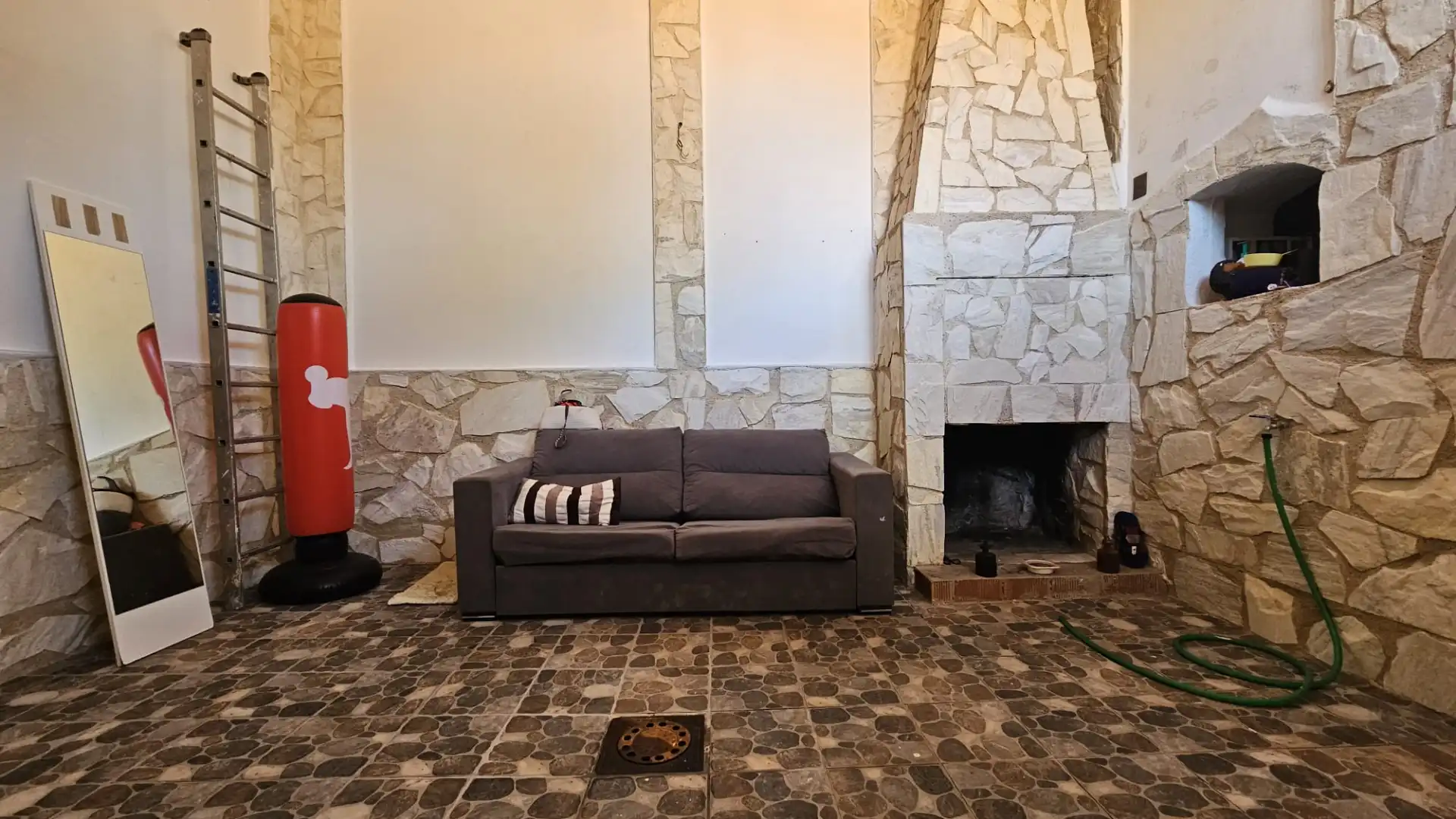 Sala de estar de Casa o chalet en venta en Puertollano con Calefacción, Terraza y Amueblado