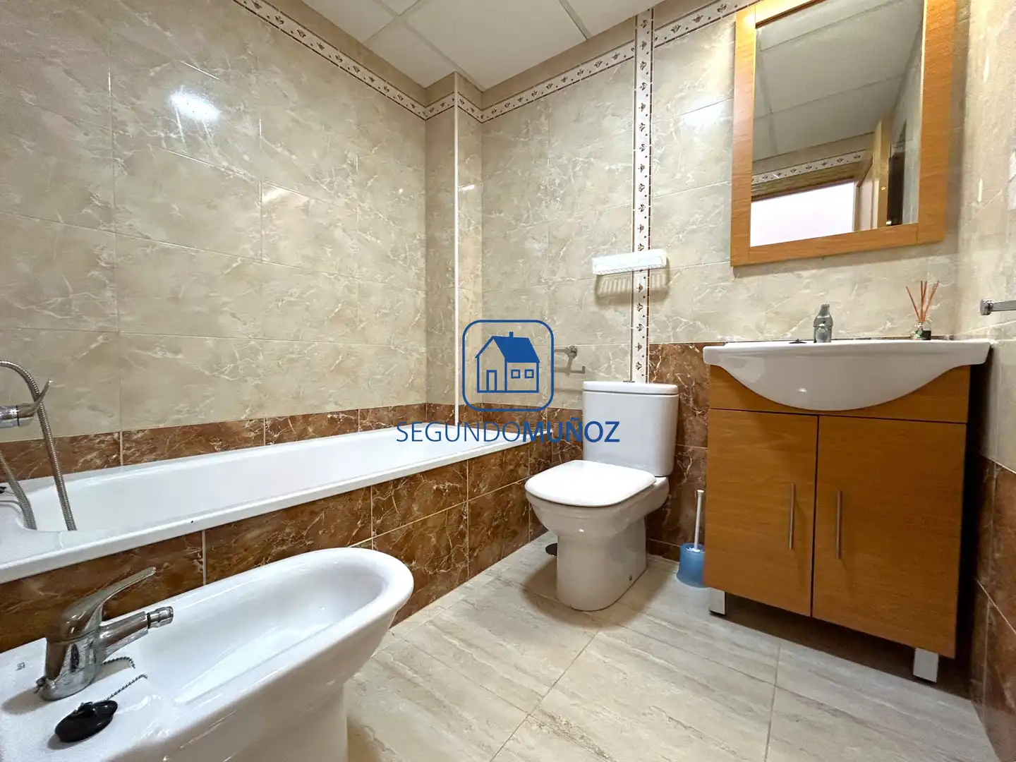 Baño de Dúplex en venta en Mazarrón con Aire acondicionado, Terraza y Trastero