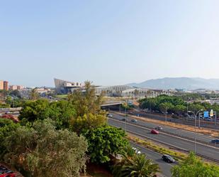 Exterior view of Flat for sale in Málaga Capital  with Air Conditioner, Terrace and Storage room