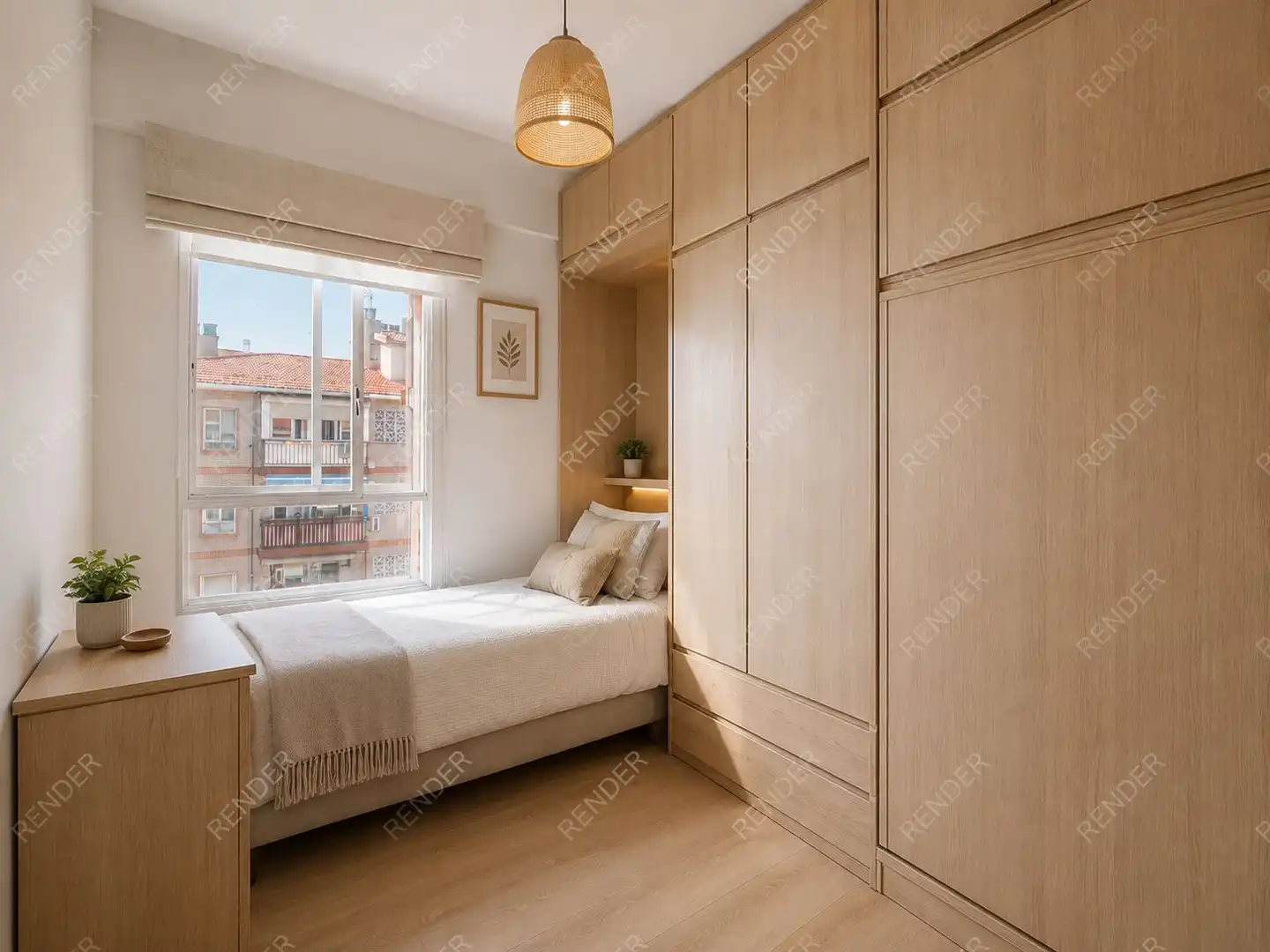 Dormitori de Apartament en venda en Madrid amb Aire condicionat