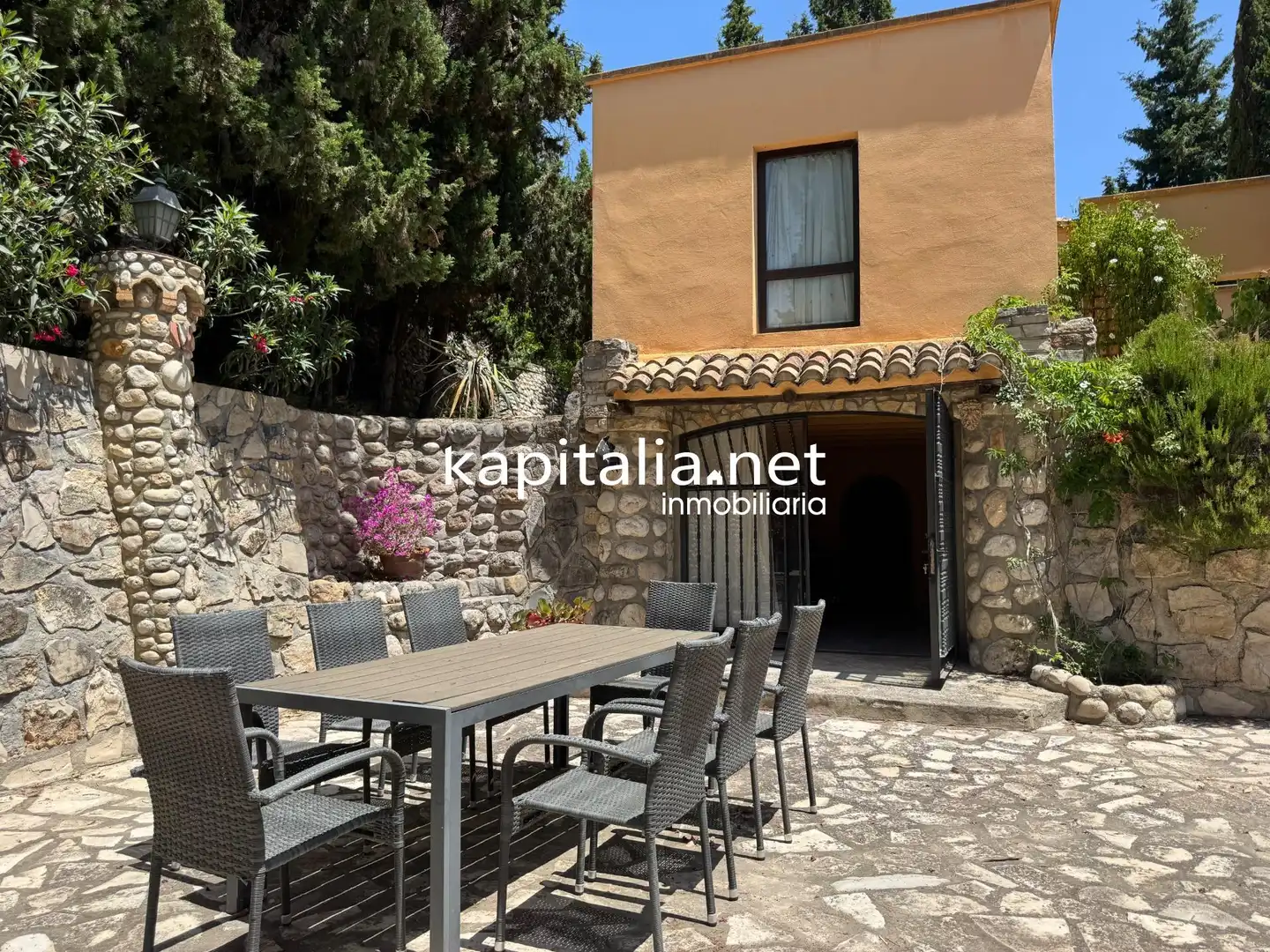 Terrassa de Casa o xalet en venda en Xàtiva amb Calefacció, Jardí privat i Terrassa