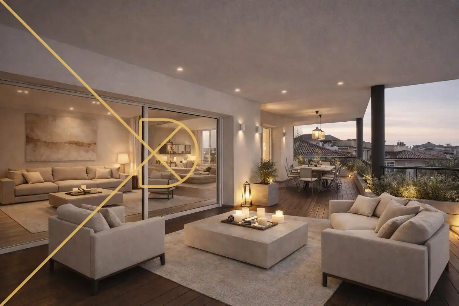 Terrace of Houses for sale in Sant Just Desvern  with Air Conditioner, Heating and Private garden