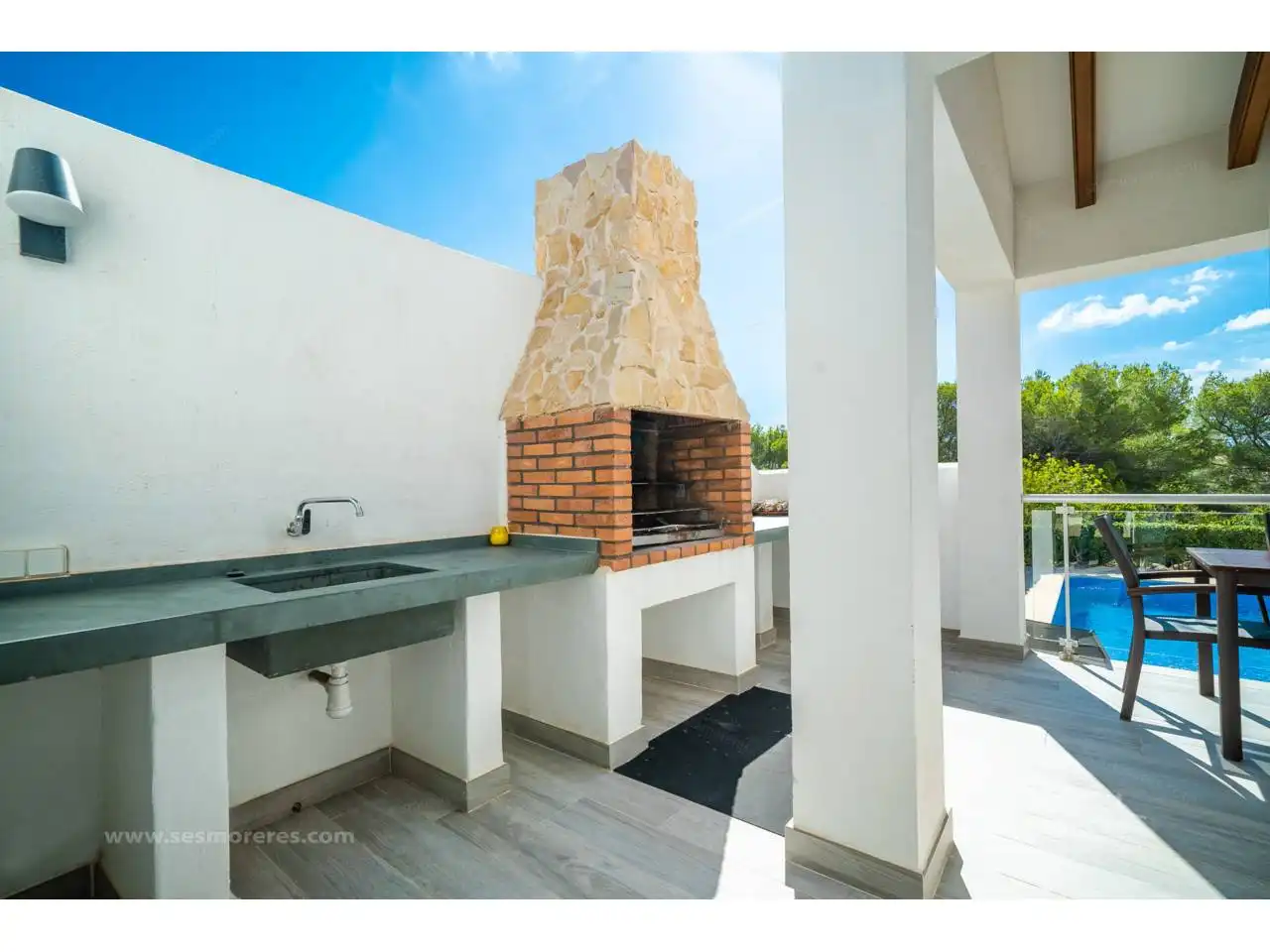 Terrace of Houses for sale in Es Mercadal  with Air Conditioner, Private garden and Terrace