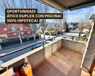 Vista exterior de Dúplex en venda en Puigcerdà amb Calefacció, Terrassa i Piscina comunitària