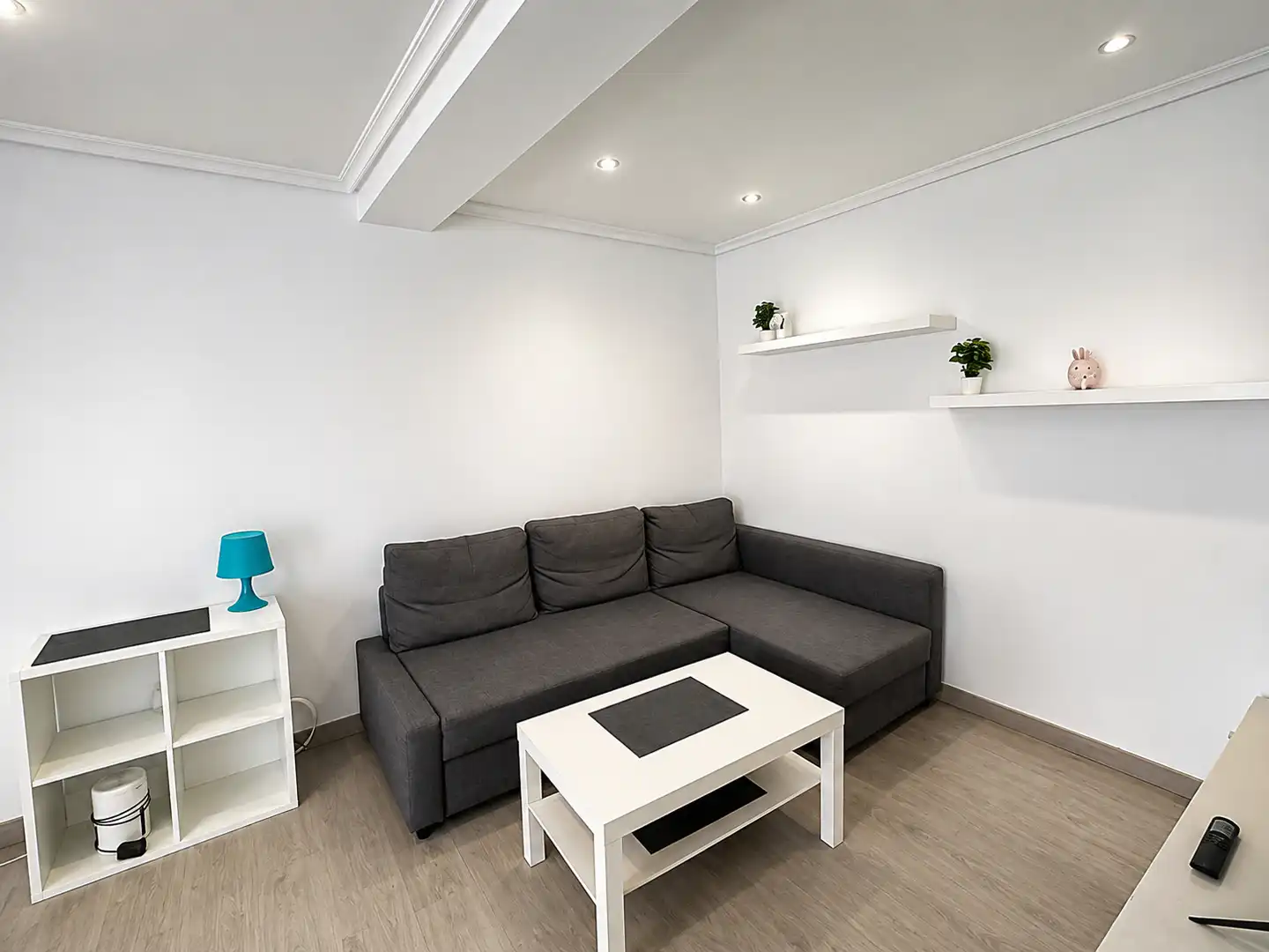 Sala de estar de Piso de alquiler en Santander con Calefacción, Amueblado y Horno