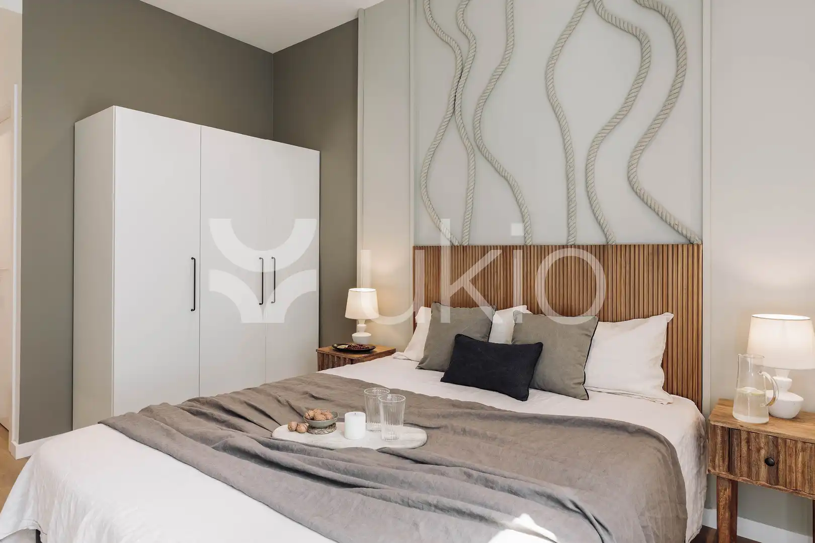Habitación de Apartamento de alquiler en Barcelona con Aire acondicionado, Calefacción y Terraza