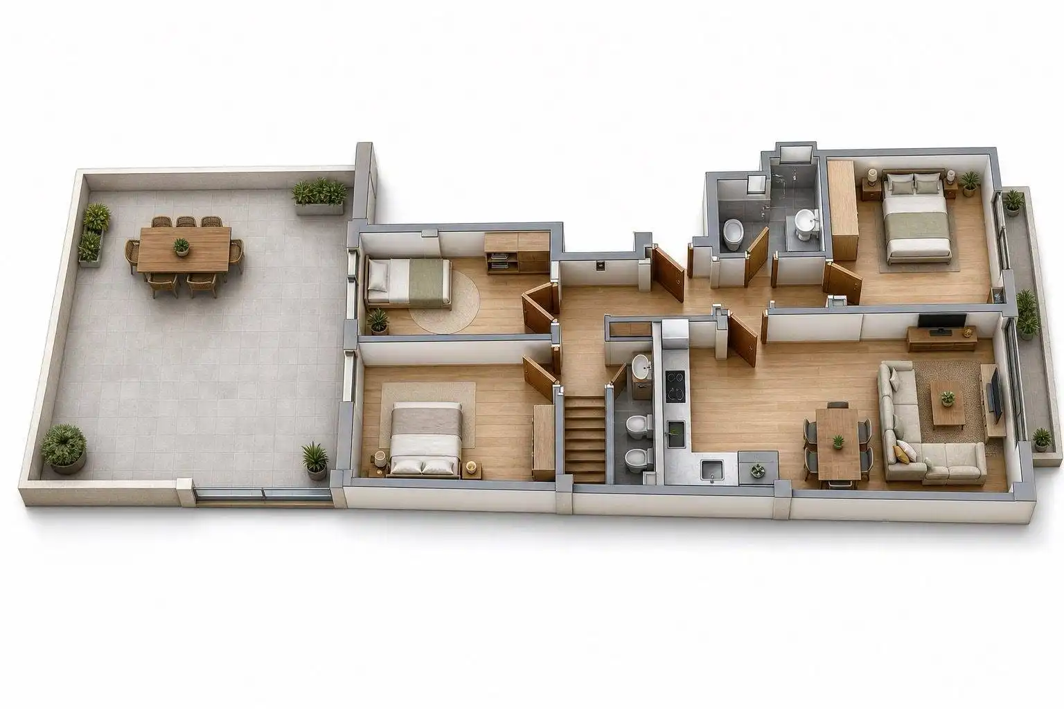 Mini appartamento con terrazza in vendita a Carrer DEL RAVAL DELS GRECS, imagen 22