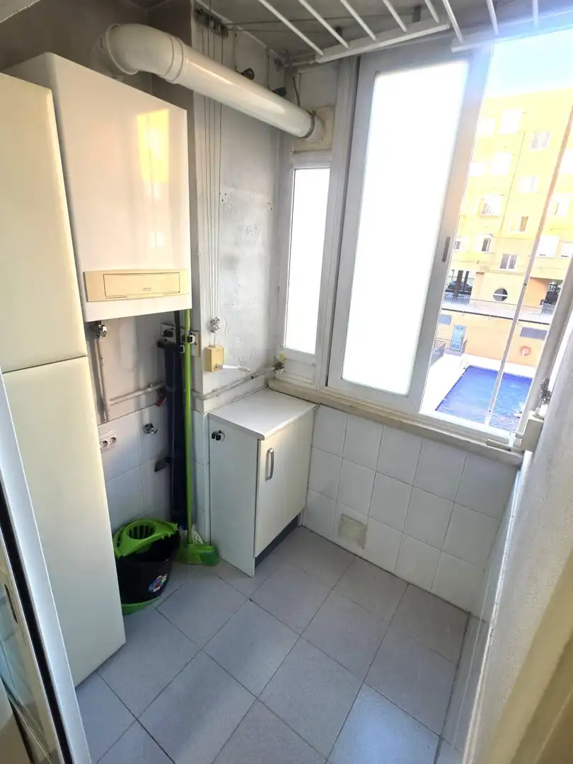 Küche von Wohnung zum Verkauf in Leganés mit Klimaanlage, Heizung und Parkett