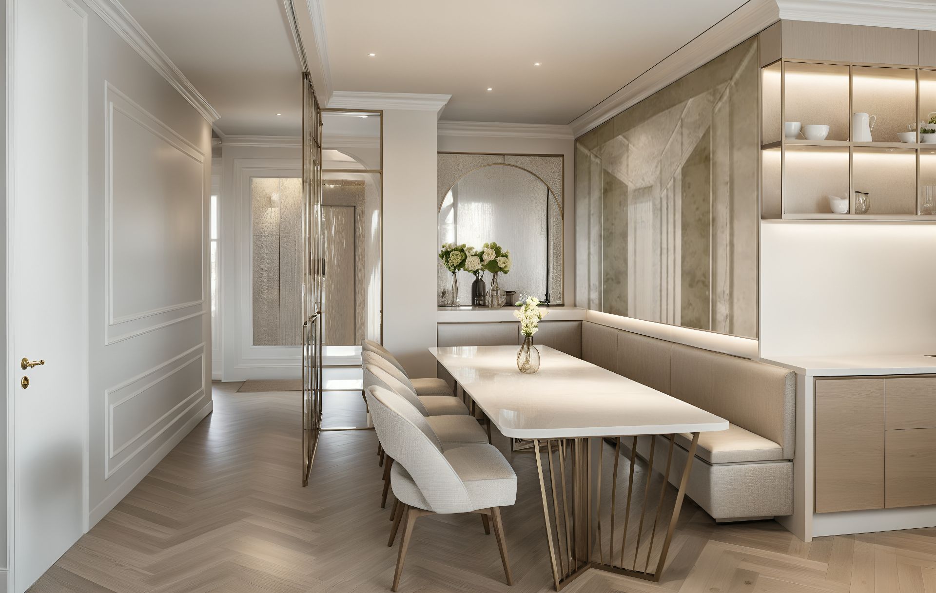 Menjador de Pis en venda en  Madrid Capital amb Aire condicionat, Calefacció i Parquet