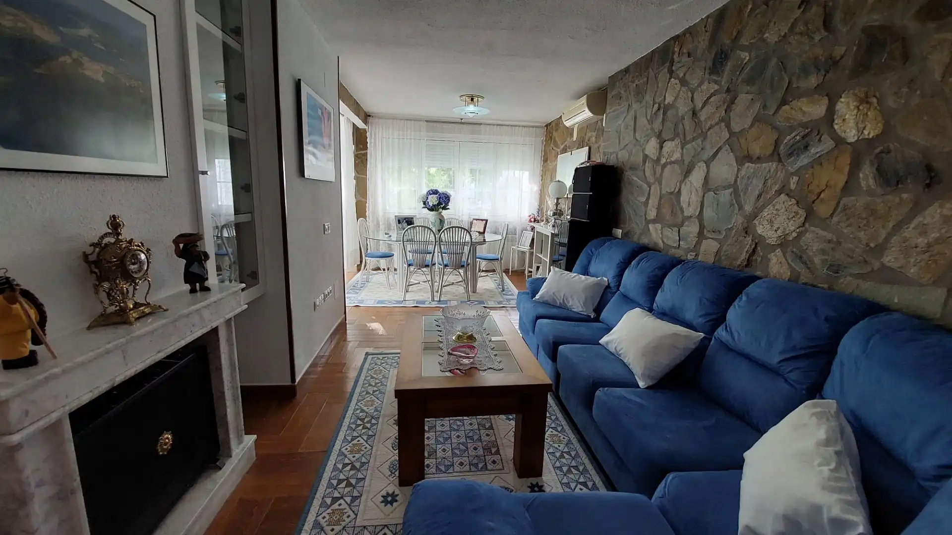 Living room of Houses for sale in San Martín de la Vega  with Air Conditioner, Heating and Private garden