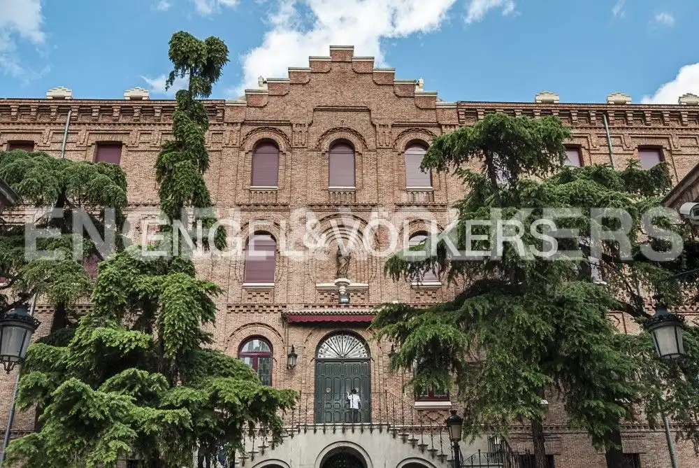 Vista exterior de Piso de alquiler en Madrid con Aire acondicionado, Calefacción y Parquet