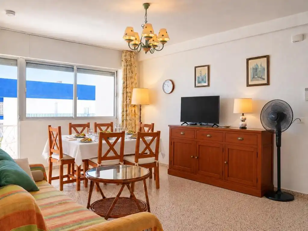 Comedor de Apartamento en venta en La Antilla con Aire acondicionado, Terraza y Amueblado
