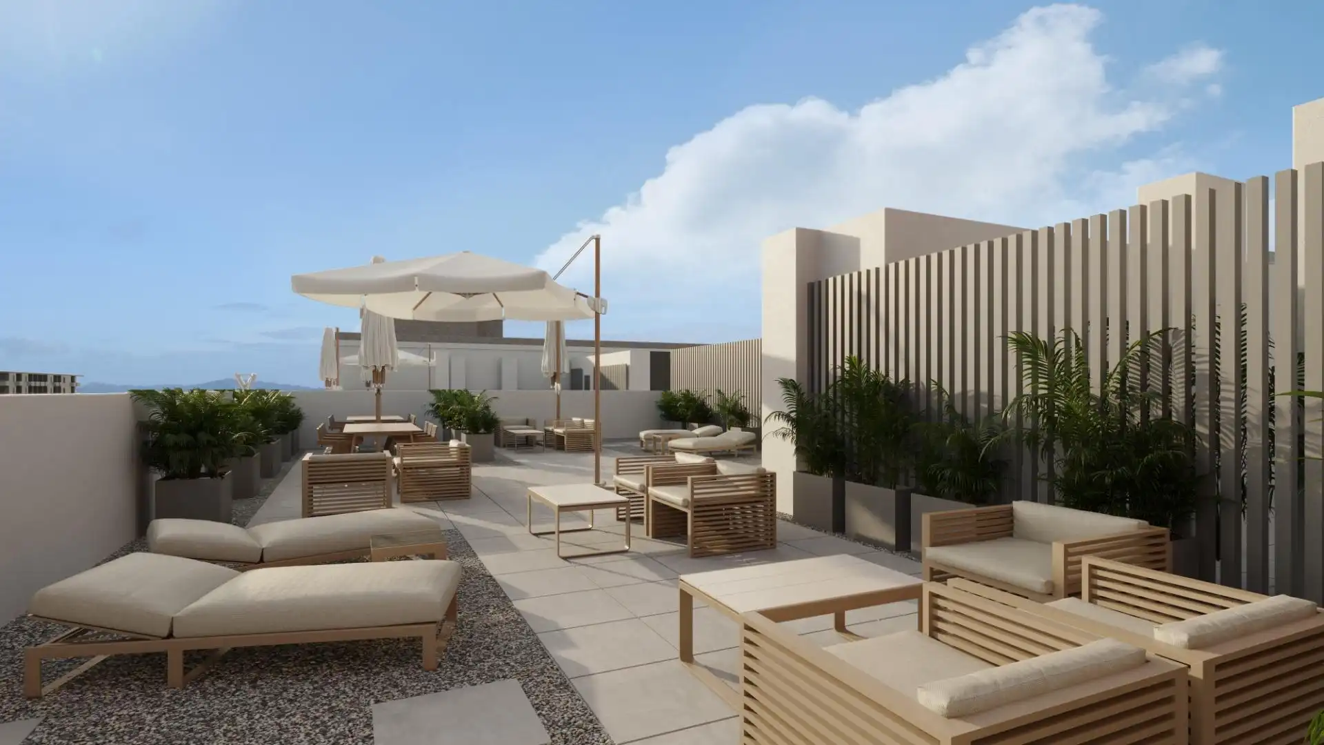 Terraza de Dúplex en venta en Castellón de la Plana / Castelló de la Plana con Aire acondicionado y Trastero