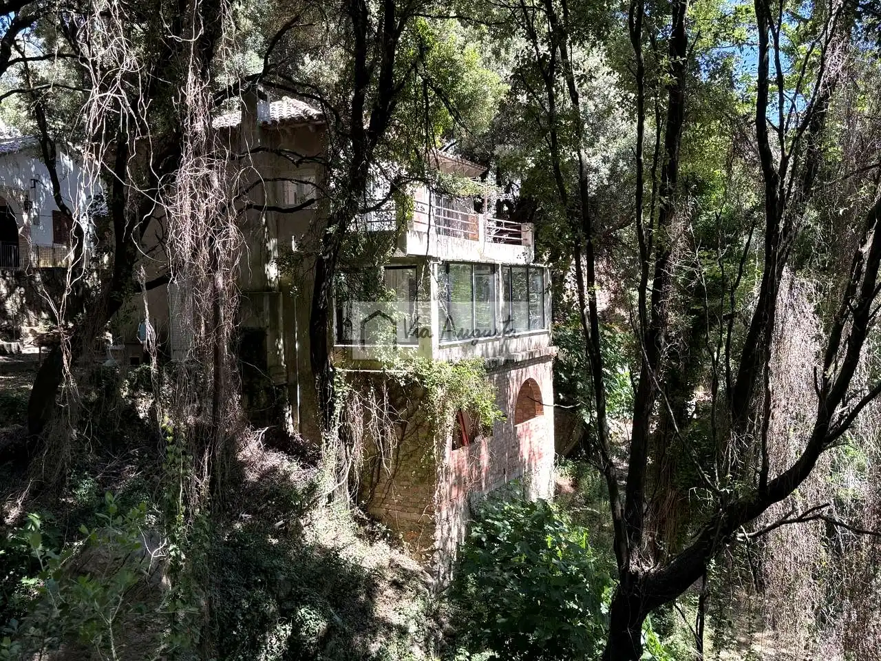 Vista exterior de Casa o xalet en venda en Alfara de Carles amb Jardí privat, Terrassa i Balcó