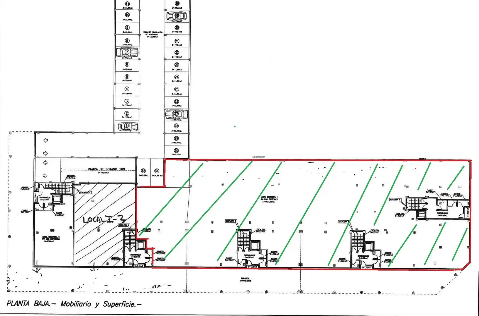 Gewerbefläche zum Verkauf in Calle Ctra de La Palma 69, imagen 3