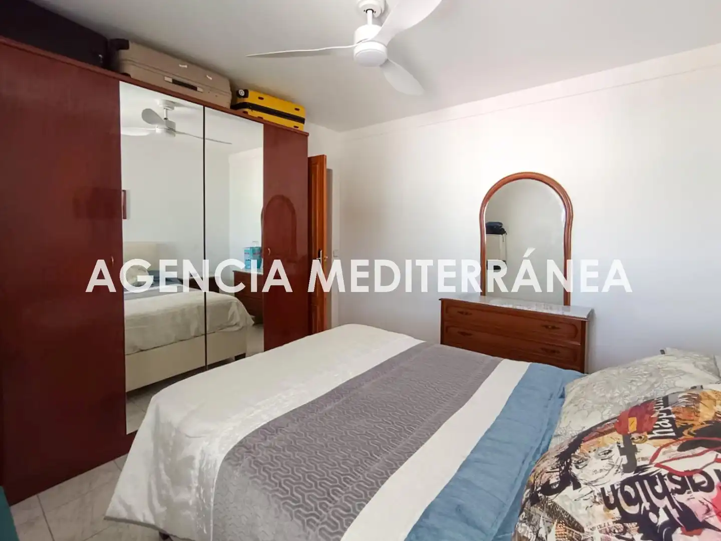 Dormitori de Apartament en venda en Santa Eulària des Riu amb Aire condicionat, Calefacció i Jardí privat