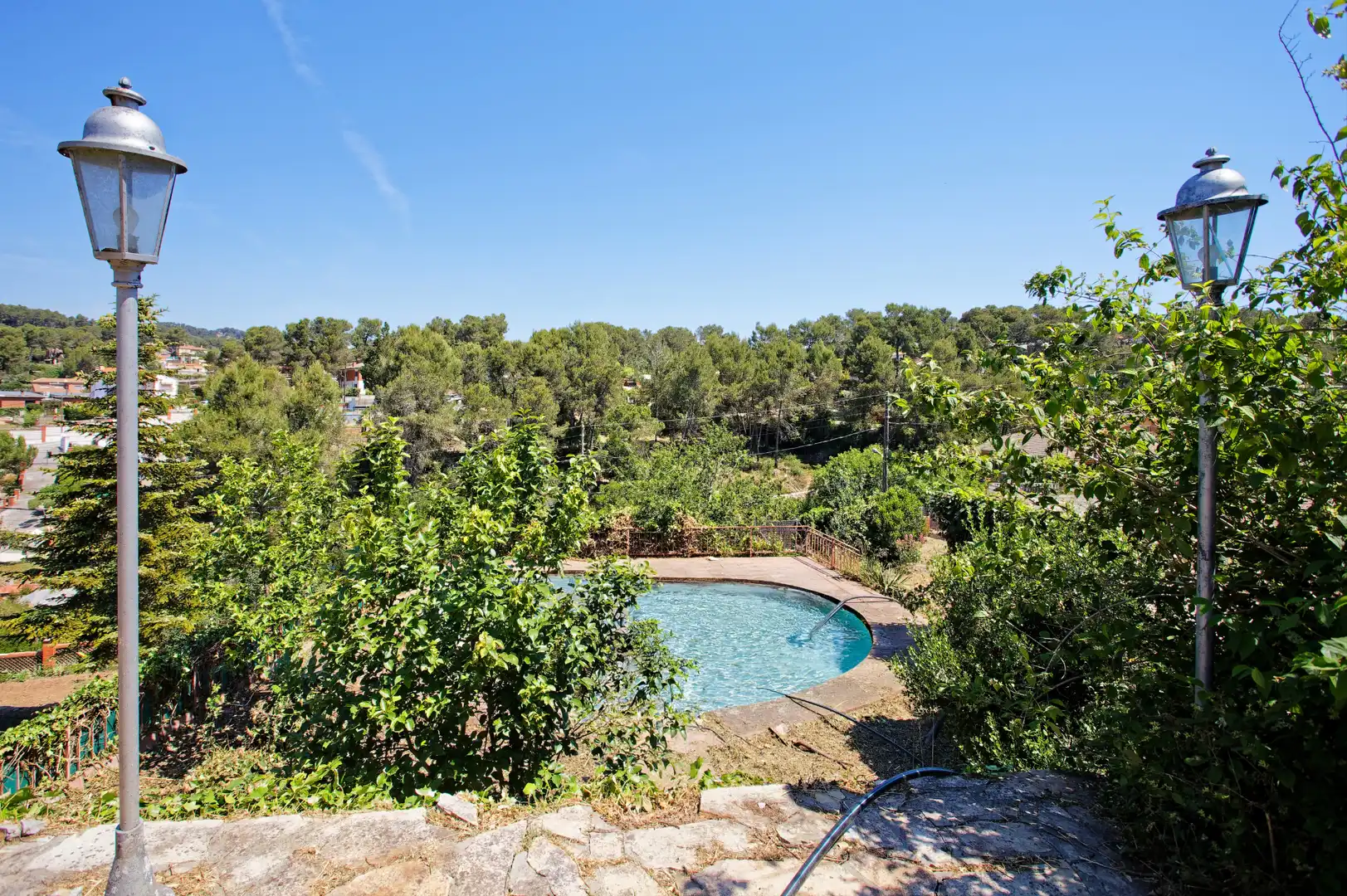 Piscina de Casa o chalet en venta en Vallirana con Aire acondicionado, Calefacción y Jardín privado