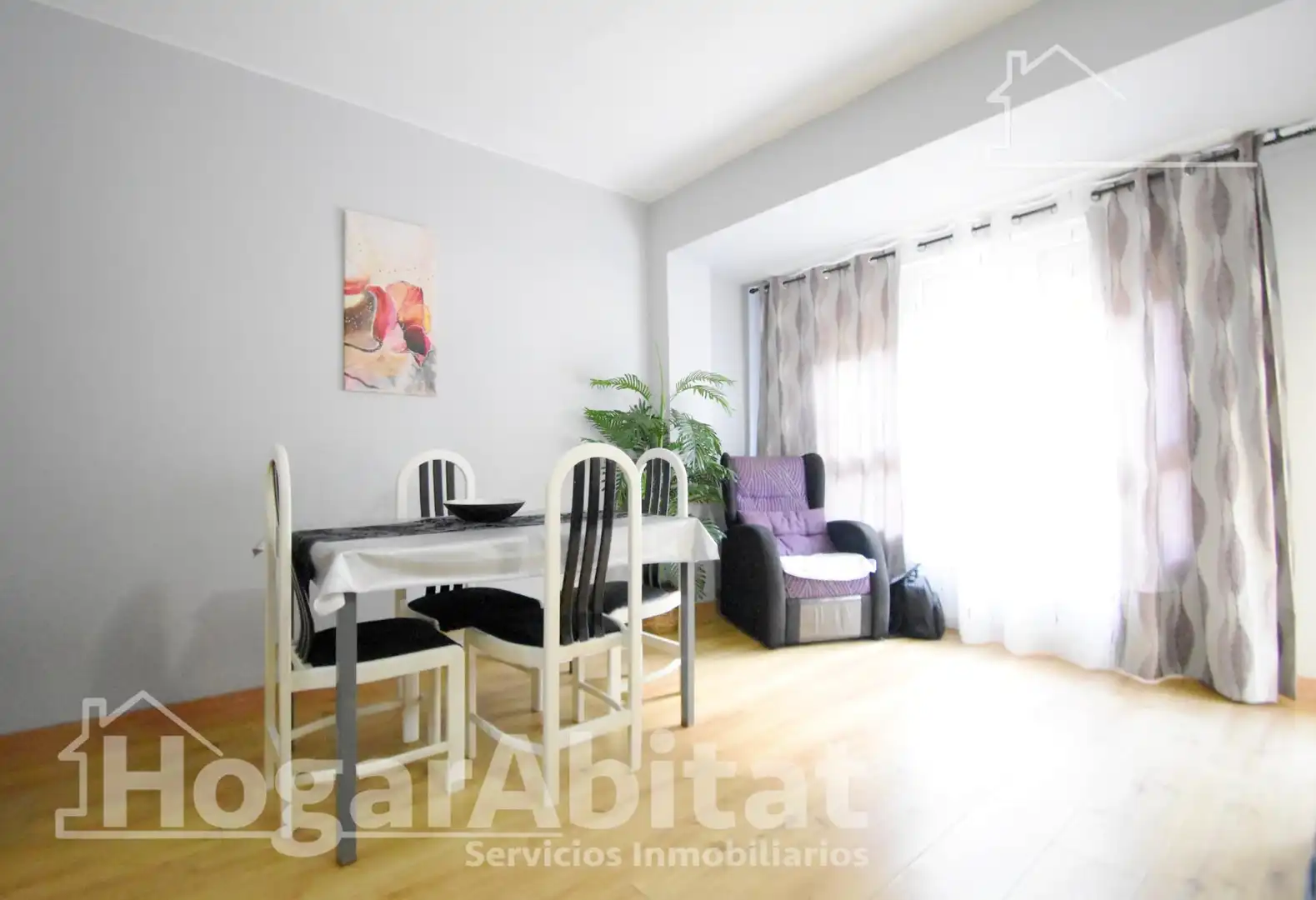 Bedroom of Flat for sale in Oliva  with Air Conditioner, Heating and Terrace