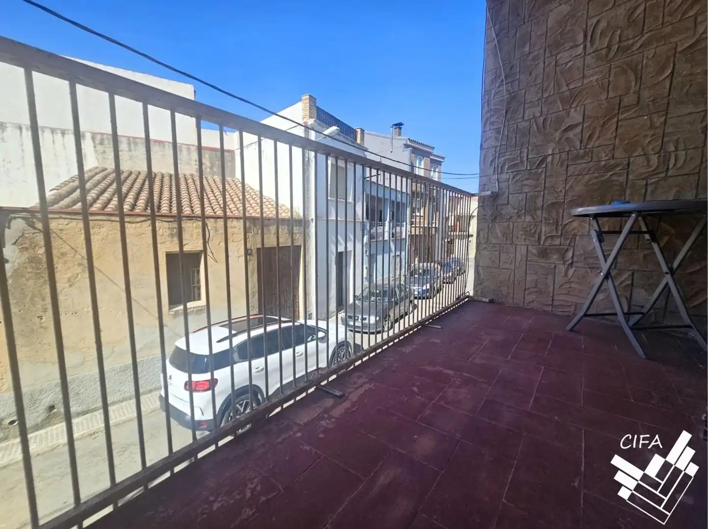 Vista exterior de Casa adosada en venta en La Sénia con Terraza