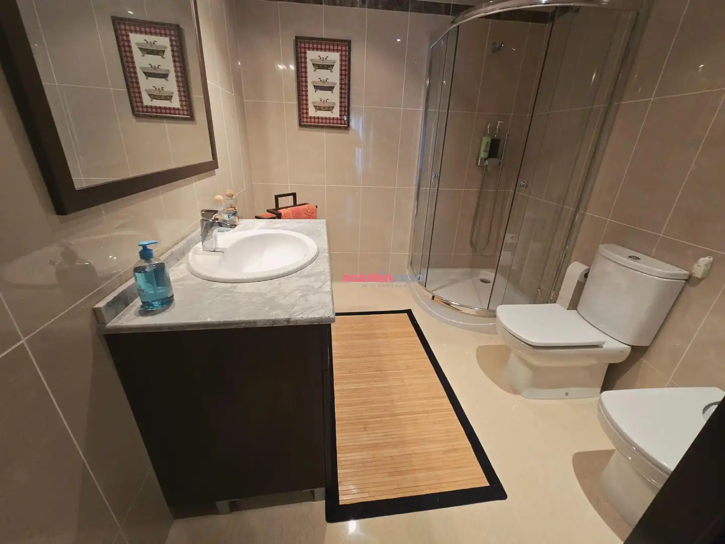Baño de Casa o chalet en venta en Pozoblanco con Aire acondicionado, Calefacción y Jardín privado
