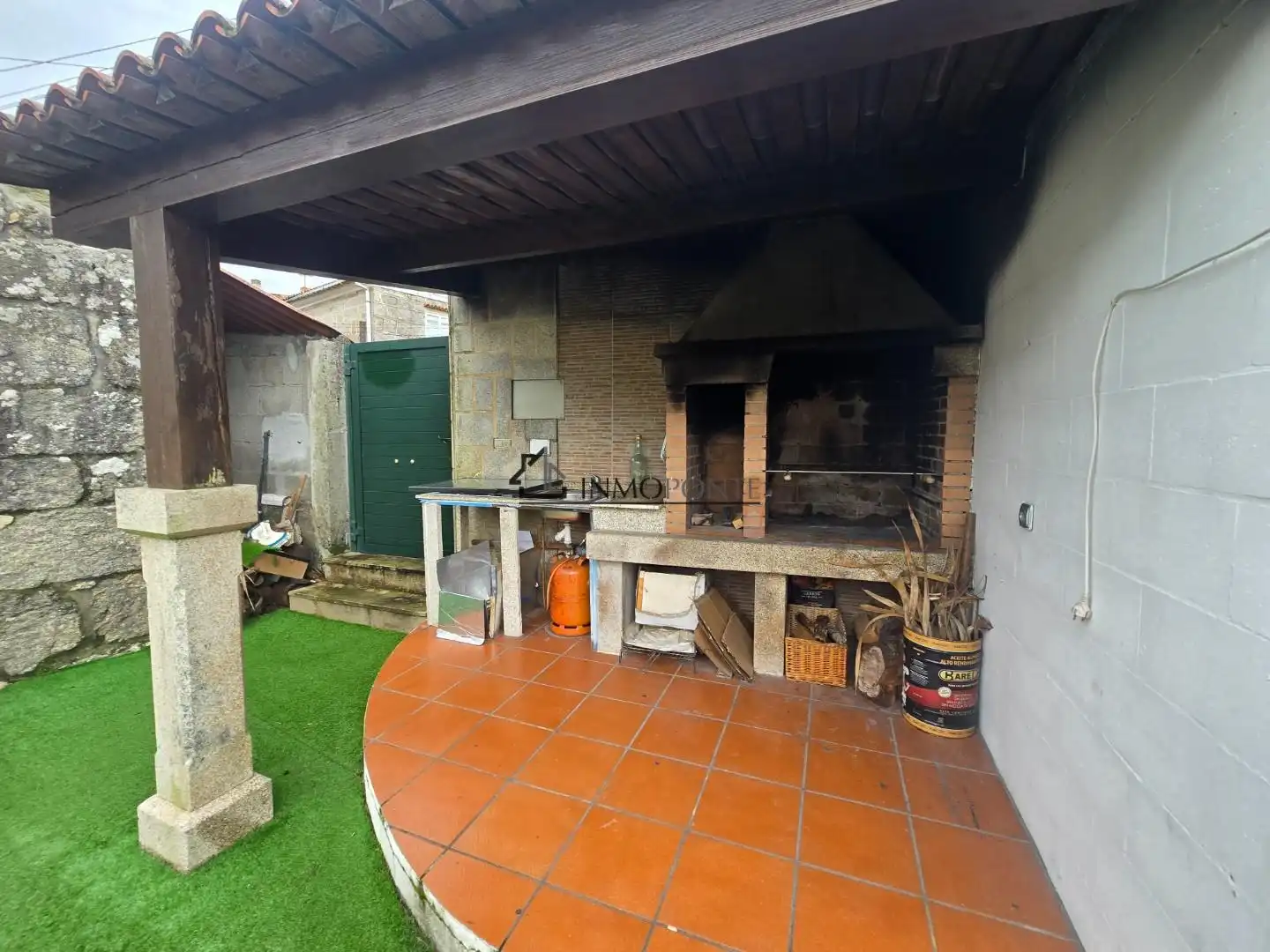 Jardín de Casa o chalet en venta en Poio con Jardín privado