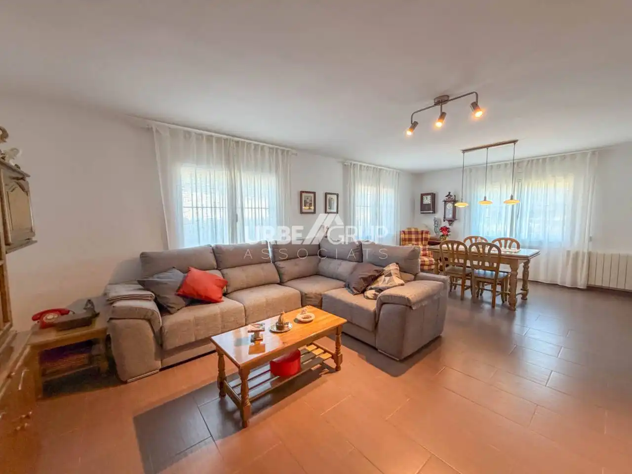 Living room of Houses for sale in Terrassa  with Heating and Private garden