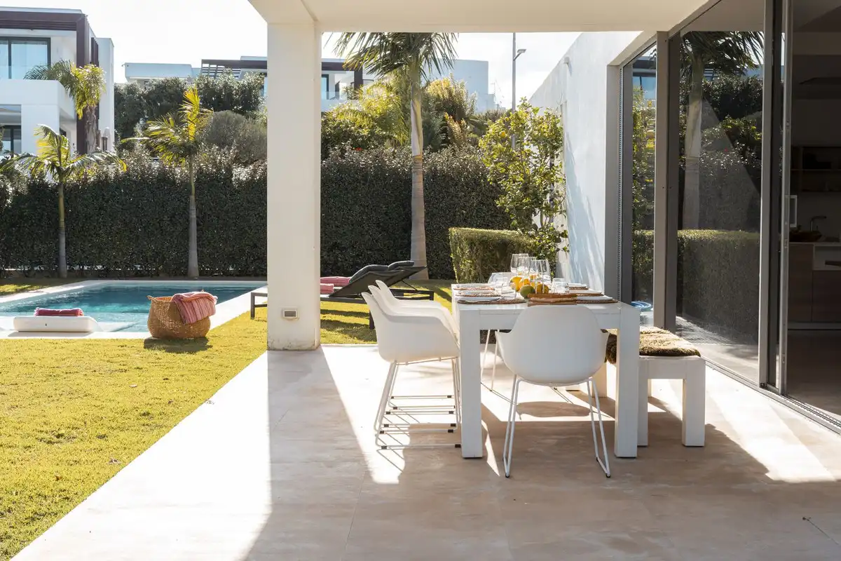 Terrassa de Casa o xalet de lloguer en Estepona