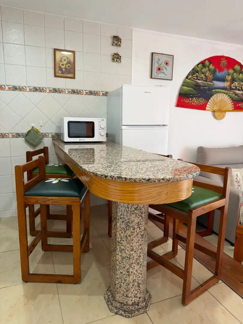 Kitchen of Apartments for rent in San Bartolomé de Tirajana  with Furnished and Community pool