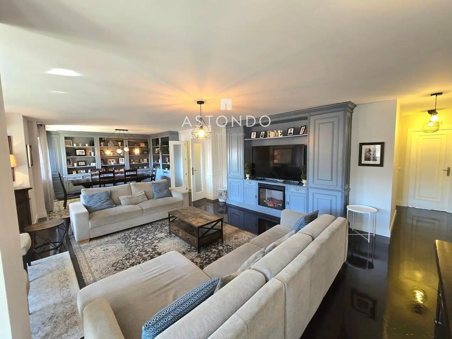 Sala de estar de Piso en venta en  Madrid Capital con Aire acondicionado, Calefacción y Trastero