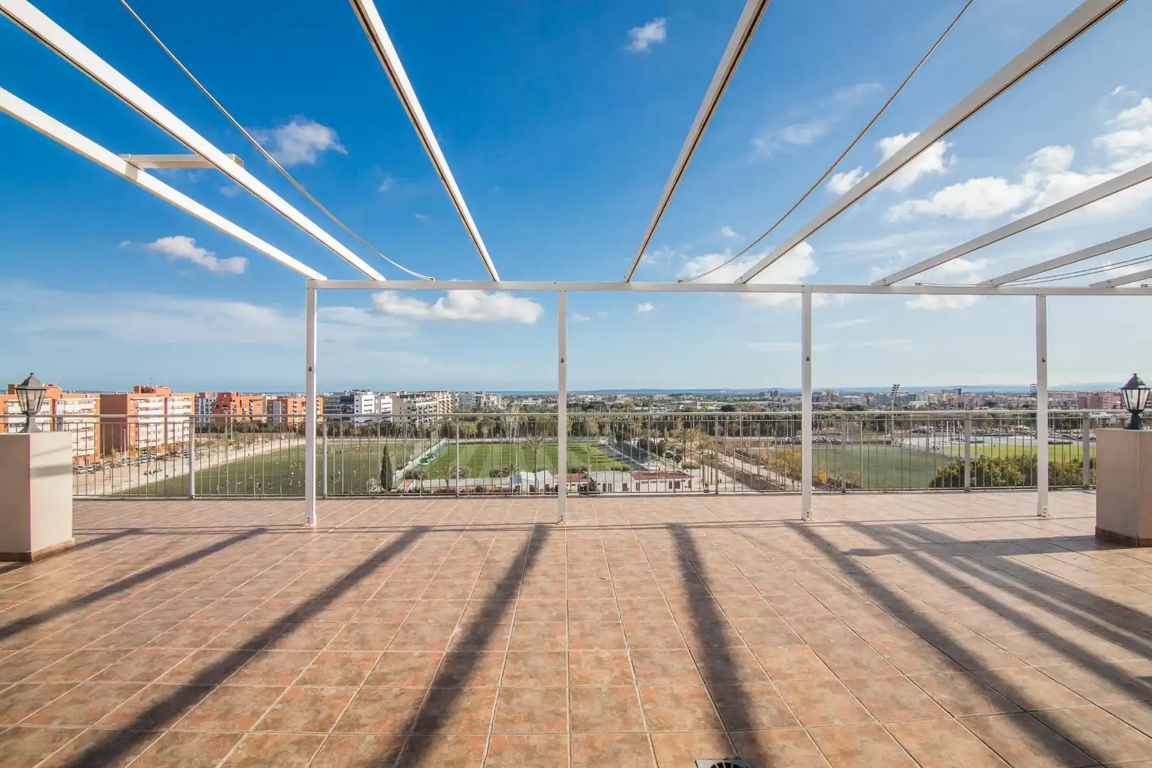 Terrasse von Dachboden zum Verkauf in Elche / Elx mit Klimaanlage, Heizung und Terrasse