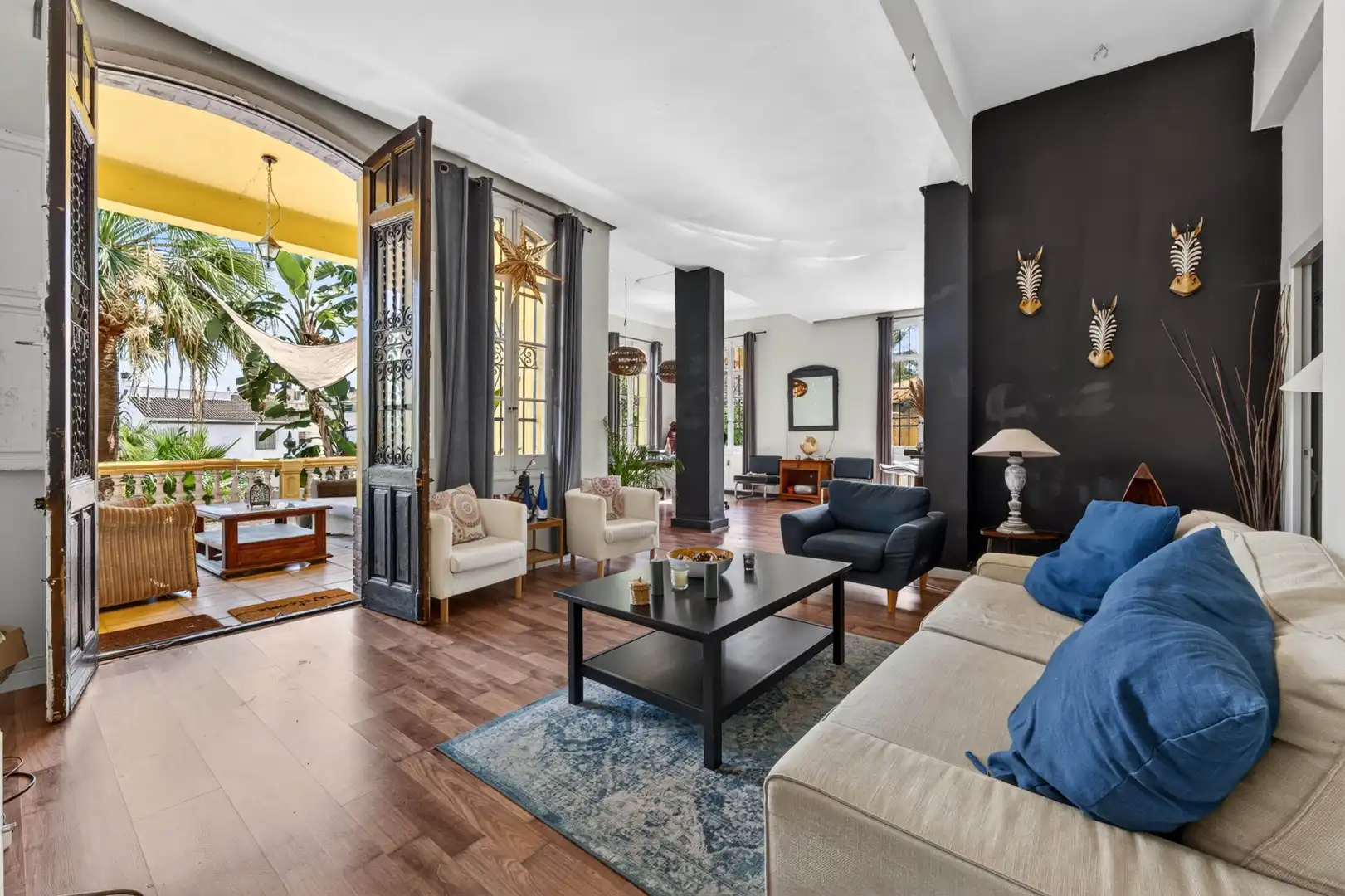 Sala de estar de Casa o chalet en venta en Málaga con Jardín privado, Terraza y Trastero