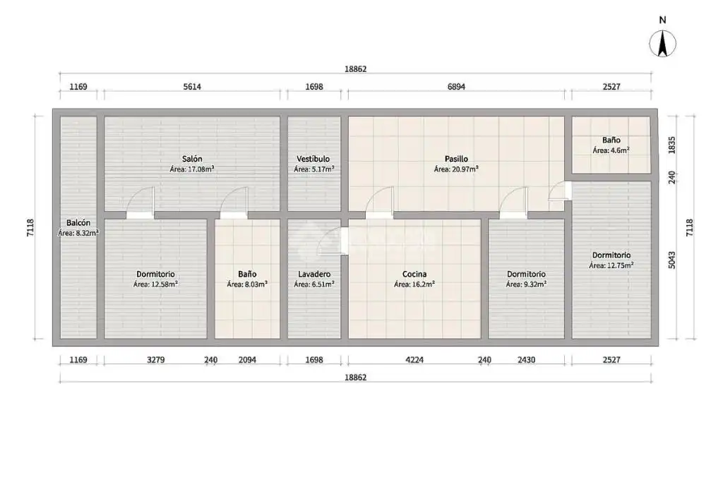 Piso en venta en Córdoba con Aire acondicionado y Terraza