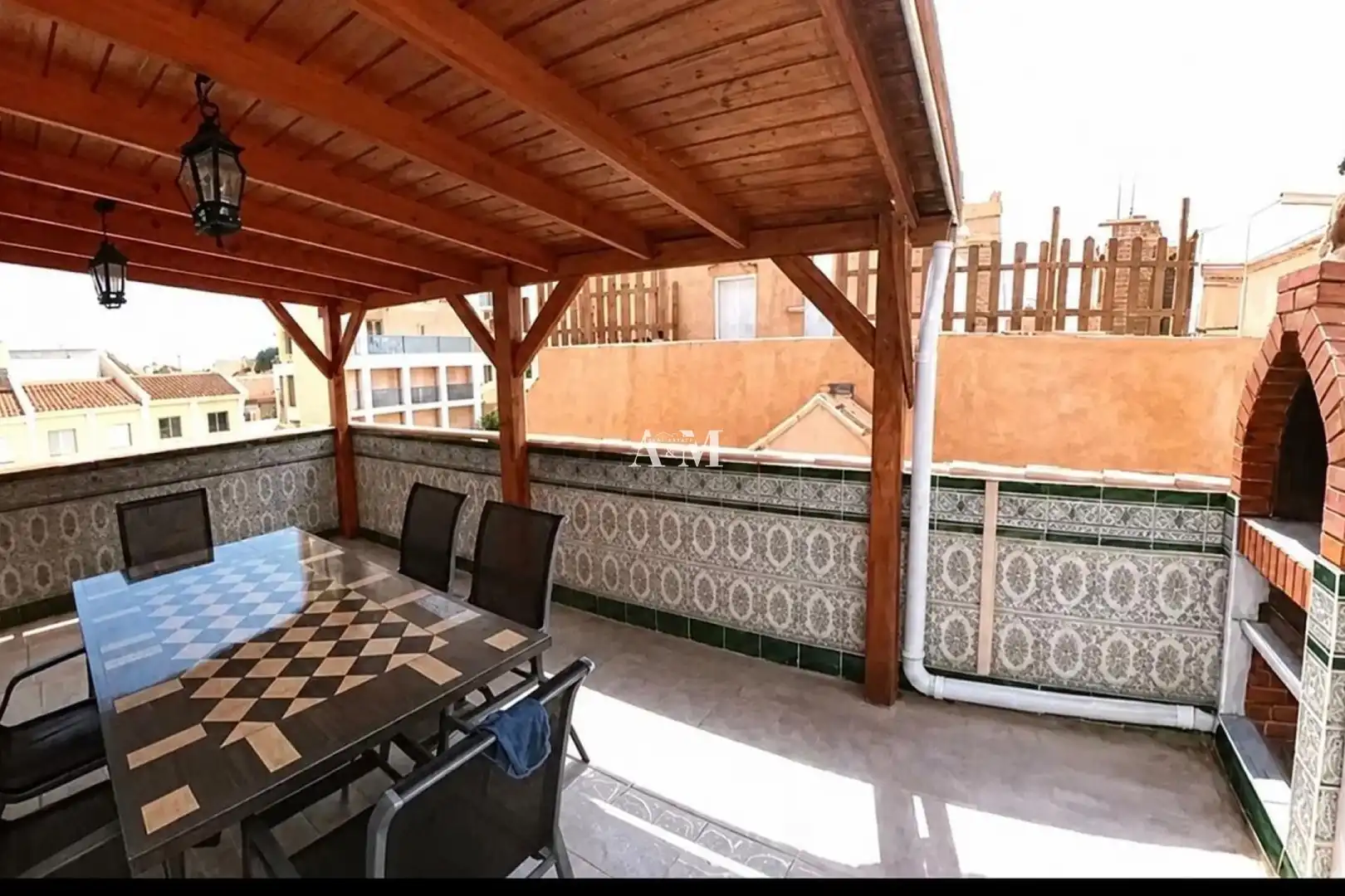 Terraza de Piso de alquiler en Torrevieja con Aire acondicionado, Calefacción y Terraza