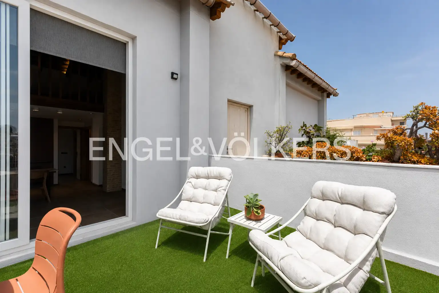 Terraza de Piso de alquiler en Valencia con Aire acondicionado, Calefacción y Terraza