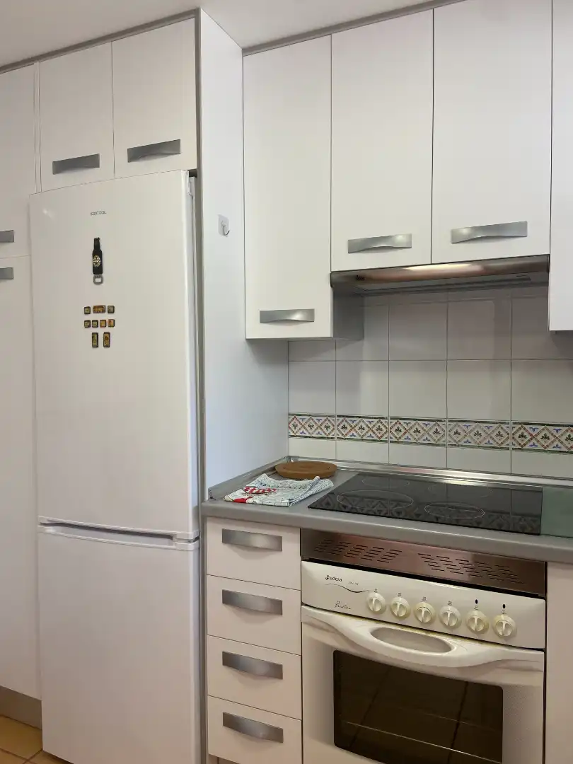 Cocina de Apartamento de alquiler en L'Alfàs del Pi con Aire acondicionado, Calefacción y Terraza