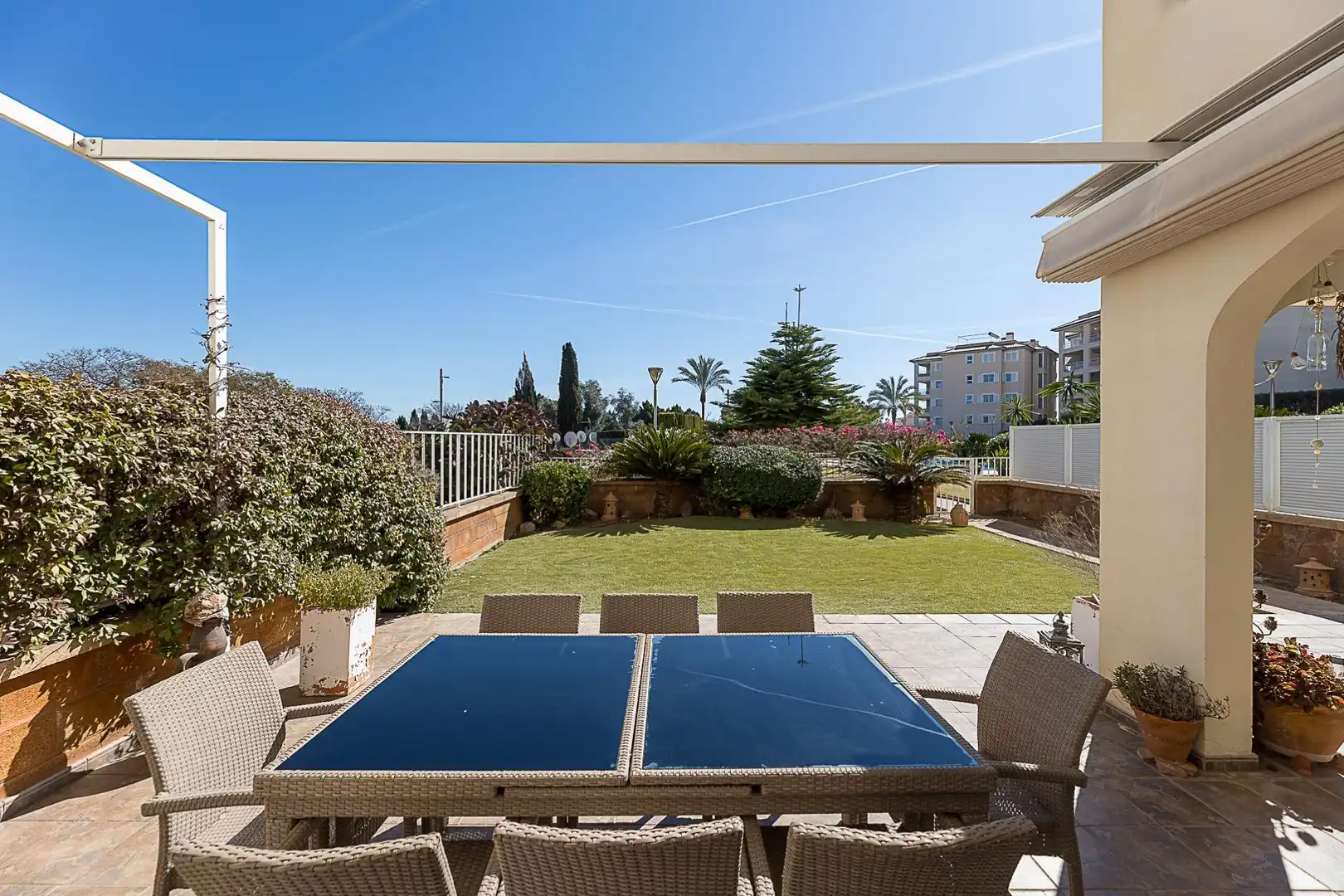 Terrace of Ground floor for sale in  Palma de Mallorca  with Air Conditioner, Private garden and Terrace